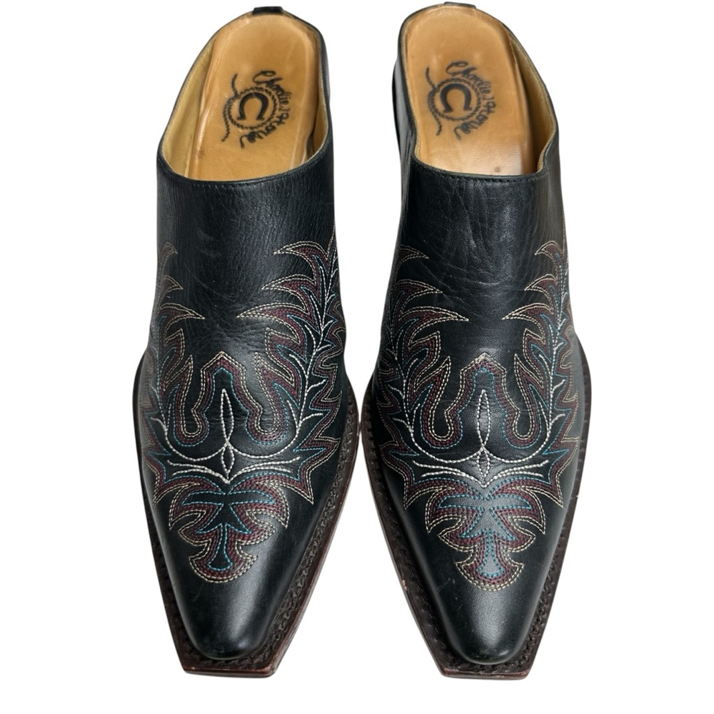 Lucchese Charlie 1 Horse Artisan Handcrafted Embroidered Leather Mayela … - Picture 4 of 10